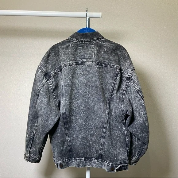 Levi's Vintage Charcoal Denim Jacket 80s